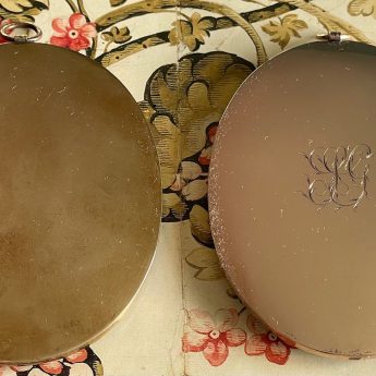 Joseph Saunders, a pair of portrait miniatures of a stylish couple