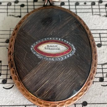 Gervase Spencer, miniature portrait of a lady in pink