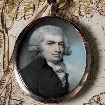 George Engleheart, miniature portrait of a gentleman