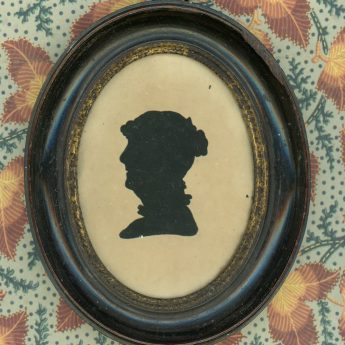 Sarah Harrington, hollow-cut silhouette