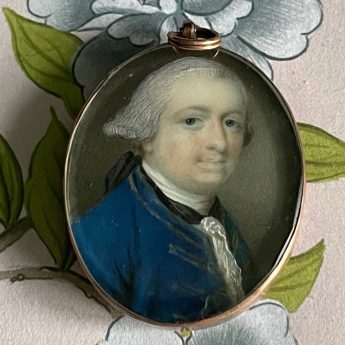 Samuel Cotes, a pair of portraits of named sitters