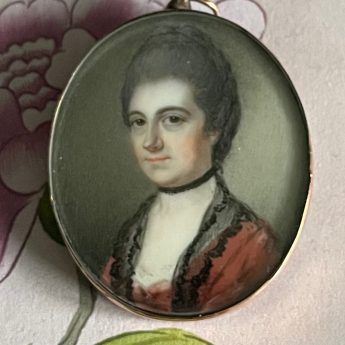 Samuel Cotes, a pair of portraits of named sitters