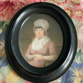 Miniature portrait of Dorothy Fripp