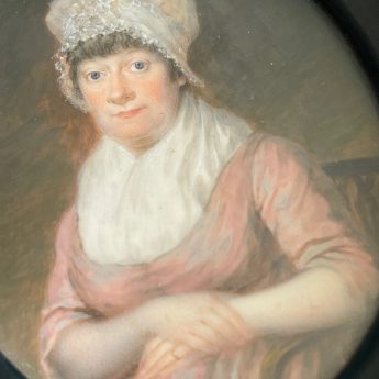 Miniature portrait of Dorothy Fripp