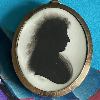 John Miers, silhouette jewellery pendant