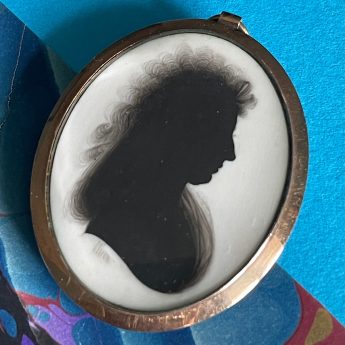 John Miers, silhouette jewellery pendant