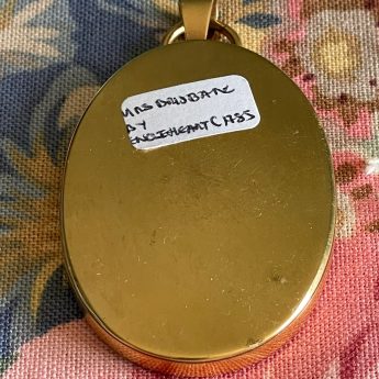 Manner of Engleheart, miniature portrait of Mrs Brisbane