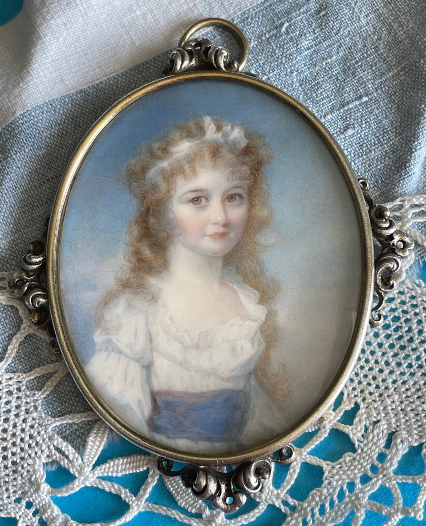 Miniature portrait of Mary Anne Honner