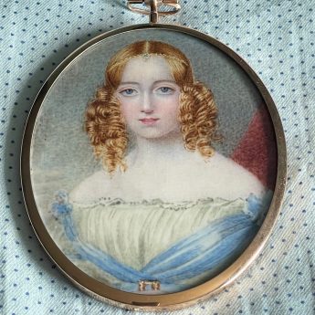 Charlotte Thicke, miniature portrait of Rose Ann Russell