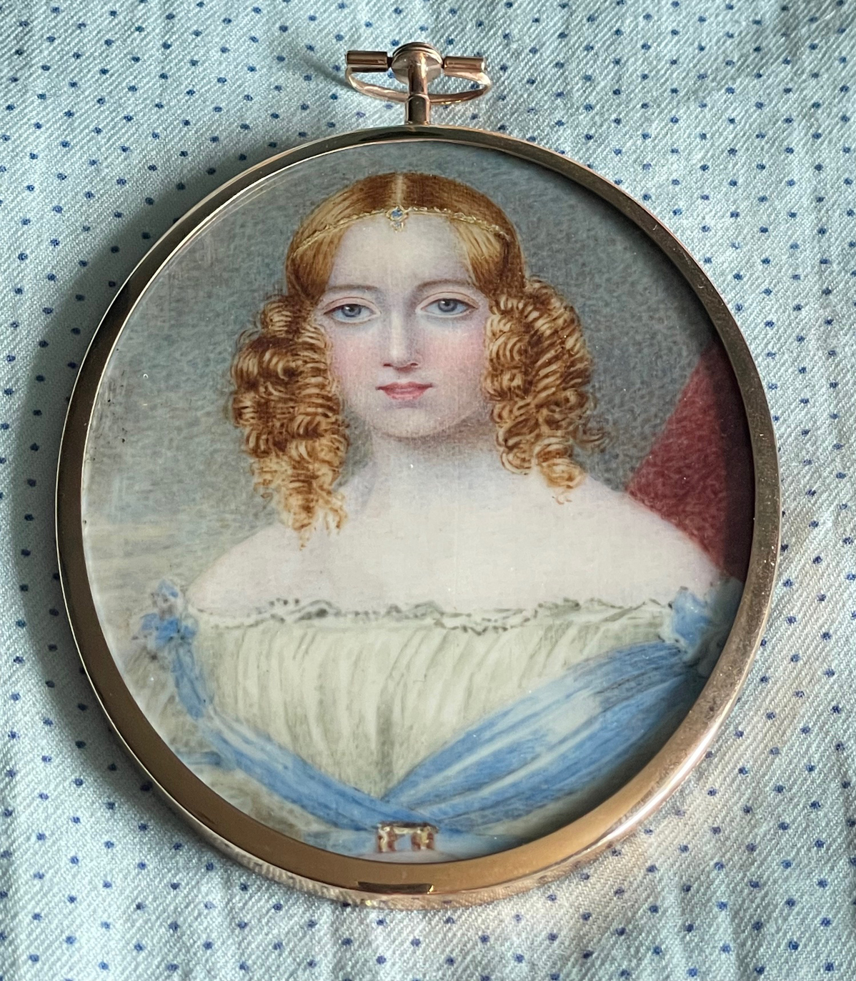 Charlotte Thicke, miniature portrait of Rose Ann Russell