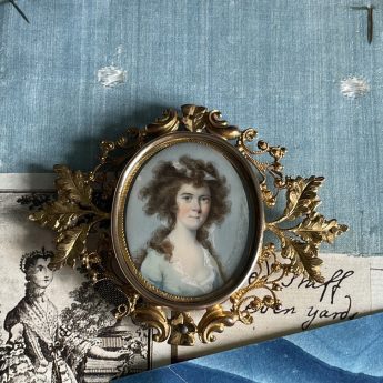 John Donaldson, miniature portrait of a young lady