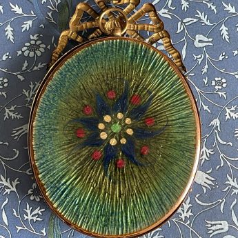 George Frederick Zink, miniature portrait of Alice Keppel