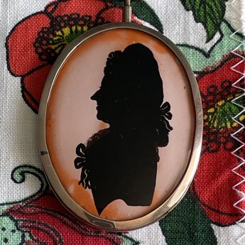 Charles Rosenberg anti-Etruscan style miniature silhouette