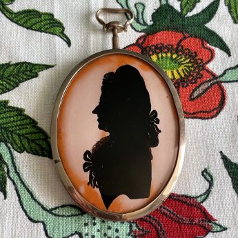 Charles Rosenberg anti-Etruscan style miniature silhouette