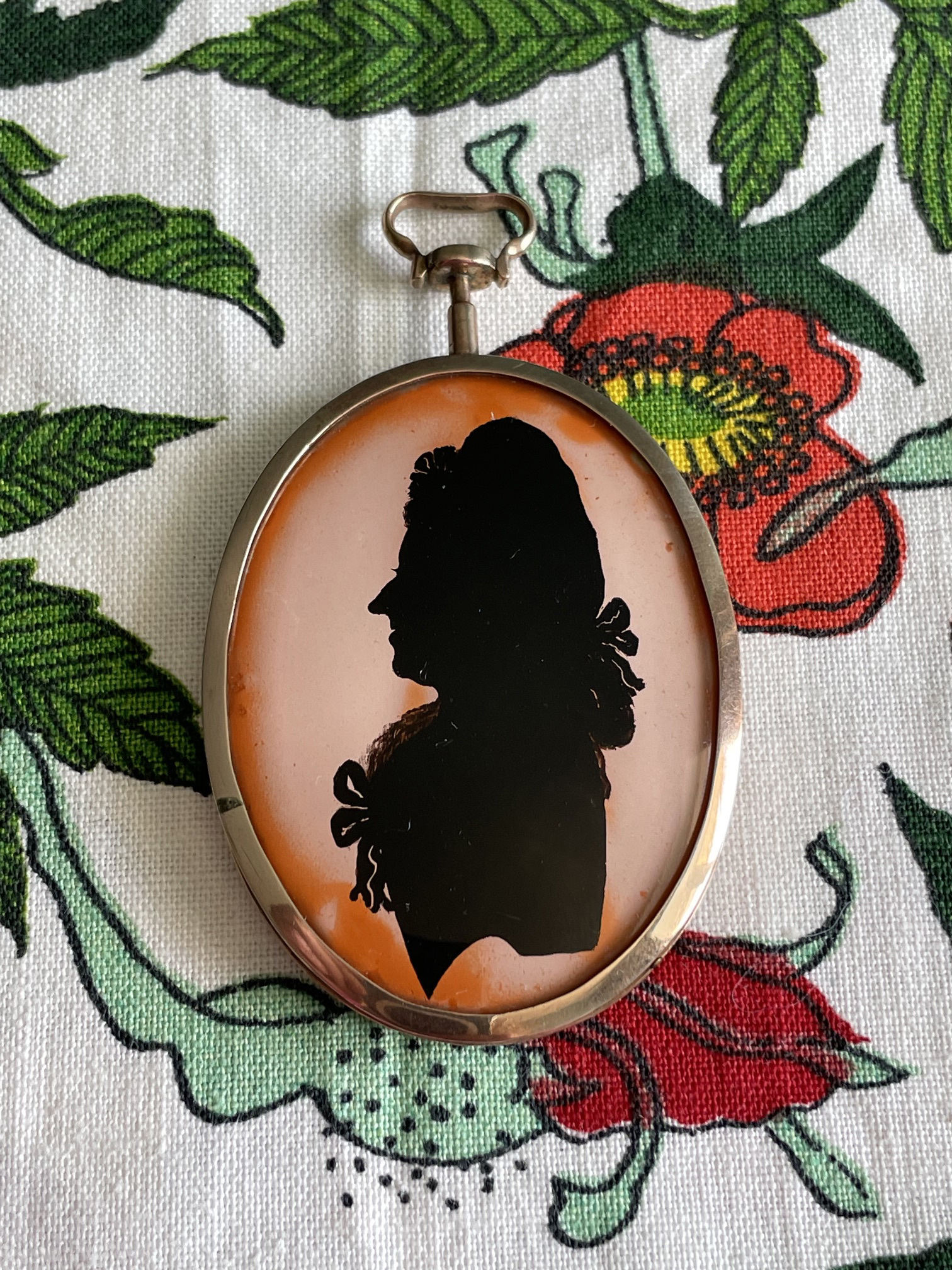 Charles Rosenberg anti-Etruscan style miniature silhouette