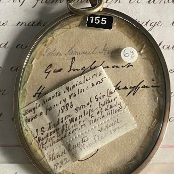 George Engleheart miniature portrait of John Samuel Hudson 1810