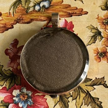 John Miers, circular locket silhouette of a lady